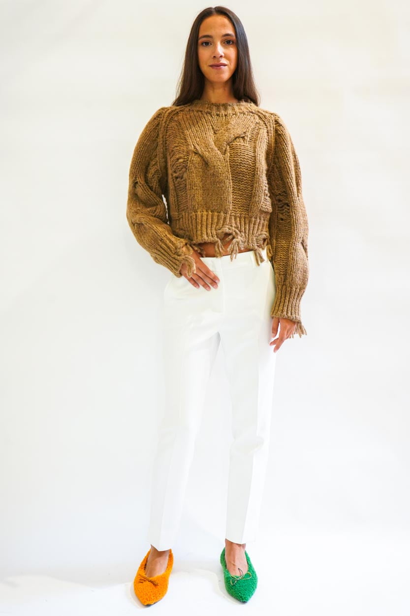 Maglia sfilacciata