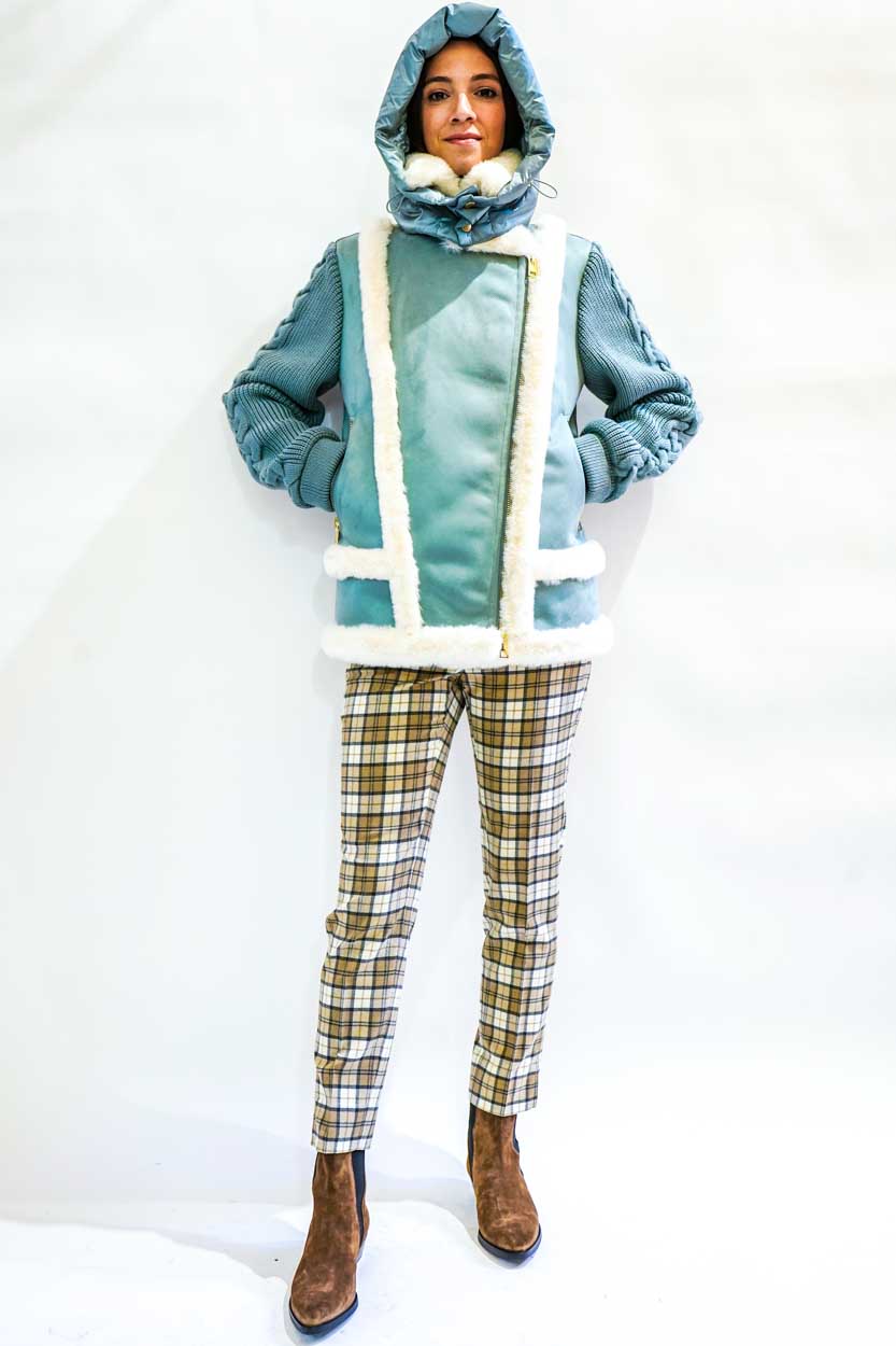 Giacca montone + lana