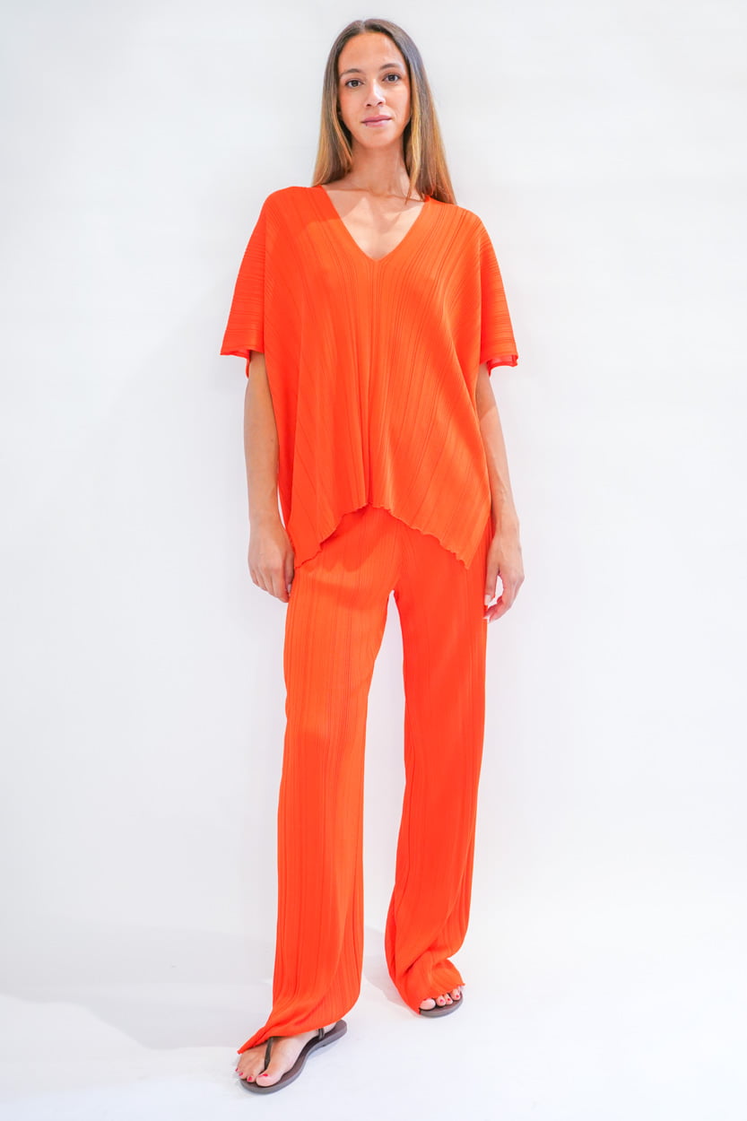 Pantalone plisse